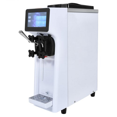 VEVOR Softeismaschine, 10 l/h, Ausbeute, Einzelgeschmack, Arbeitsplatte