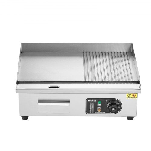 VEVOR Kommerzielle elektrische Grillplatte 3200 W Arbeitsplatten-Grill