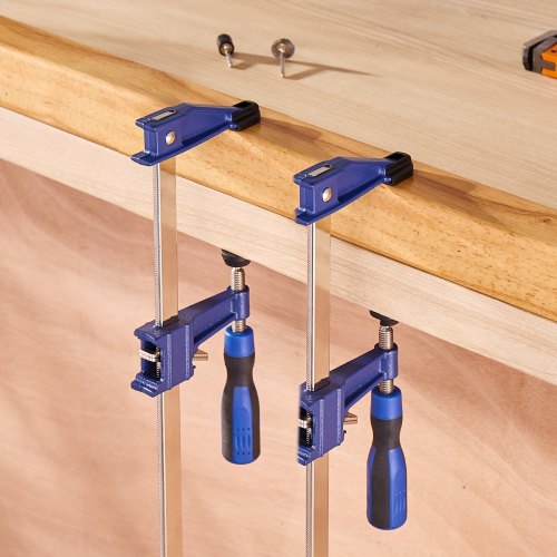 VEVOR 4 x Stangenklemmen für Holzbearbeitung 914mm Gusseisen Feststellbar