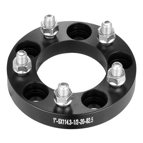 VEVOR 1 Zoll 5 x 4,5 Zoll Spurverbreiterungen Radadapter 5 Lug Geschmiedete