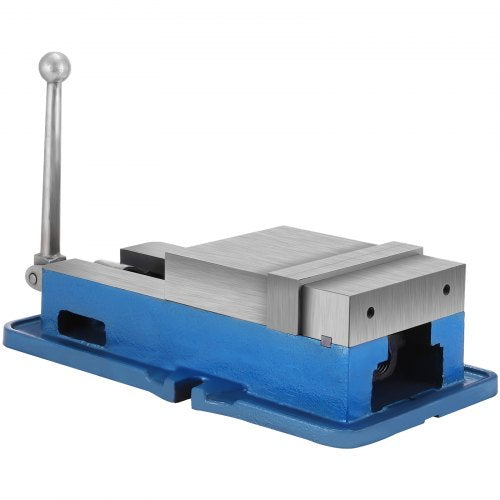 VEVOR Schraubzwingen-Schraubstock 152 mm, Tischschraubstock 152 mm, Bench Clamps 150 mm, Metall Professionelle Gusseisen Schraubstock für Säulenbohrer Breite Backen