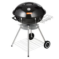 VEVOR Wasserkocher Holzkohlegrill Kugelgrill 56 cm tragbar Grill Kugelgrill mit Deckel Leckeres BBQ Picknickgrill mit großer Grillfläche Holzkohle