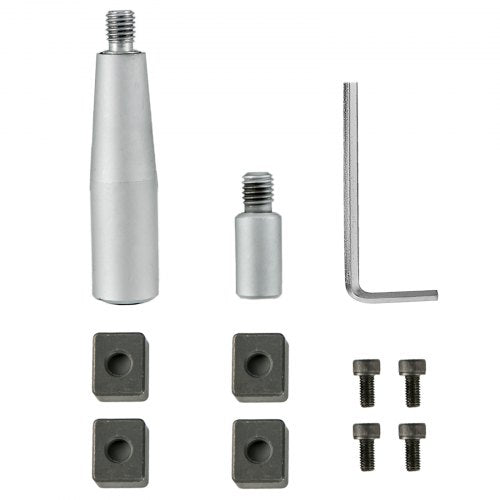 VEVOR Teilapparat Rundtisch 200mm Rundteiltisch Horizontal Vertikal Teilkopf Teilapparat schwenkbar zum Fräsen und Bohren