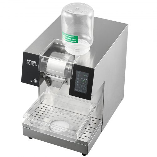 VEVOR Kommerzielle Schneeflocken-Eismaschine 240kg/24h Eis Rasierer Edelstahl