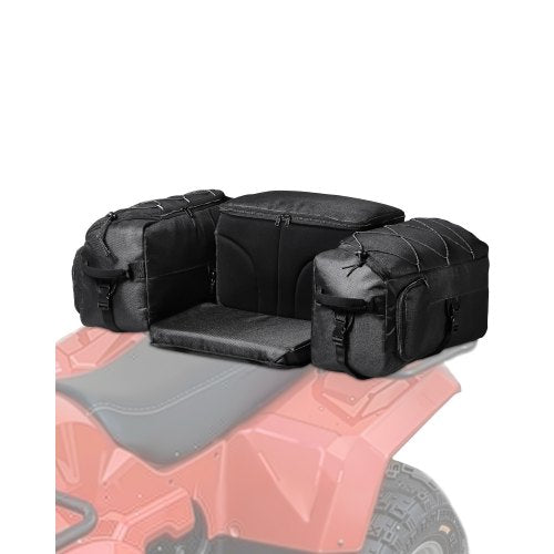 VEVOR 74L ATV Hinten Tasche Hecktasche Aufbewahrungstasche Schwamm Kissen
