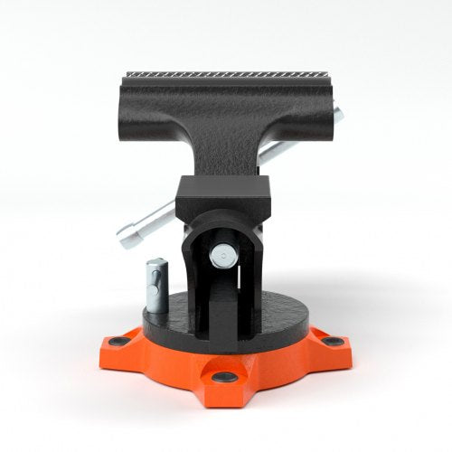 VEVOR Schraubstock Amboss 240° drehbar 1,5-4,5 cm Spannweite Werkbankschraubstock