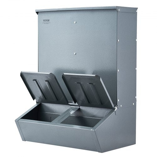 VEVOR Futterspender Futterbox Futtertrog Schweinefutterautomat 608x503x835mm