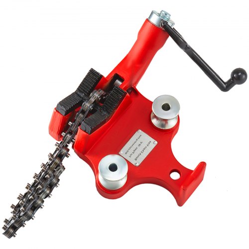 Schraub-Kettenschraubstock für 1/2'' bis 6'' Rohr-Schraubstock mit Kurbelgriff