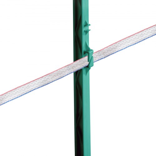 VEVOR 500m Weidezaundraht HDPE Zaundraht Weidedraht Weidezaun 81kg Zugkraft