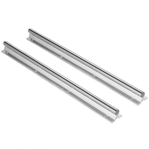 VEVOR Linearführung Linearschiene 500 mm SBR16 mit 4 Stück SBR16UU Führungswagen Kugelumlaufspindel Linearfuehrunge für 3D-Drucker