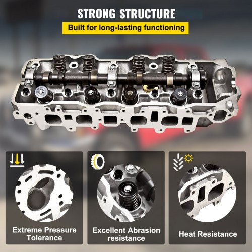 85-95 Toyota 4Runner Pickup Celica 2.4 Complete Cylinder Head 22R 22RE 22RE New