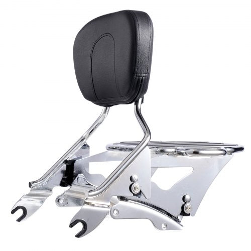 VEVOR Motorrad Rückenlehne Sissy Bar für Harley-Davidson Touring Modellen