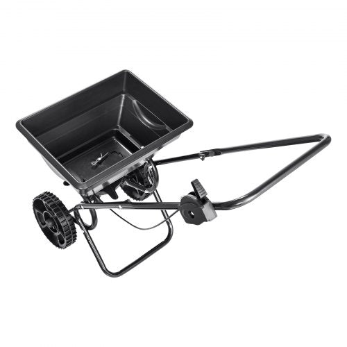 VEVOR 25LB Broadcast Spreader Walk-Behind Rasenstreuer Dünger Gartensämaschine