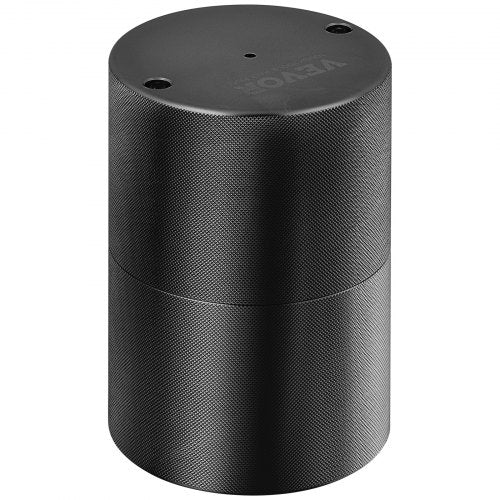 VEVOR Eiswürfelbereiter Eiswürfelformen Satz 60 mm, Eiswürfelform Eiskugelform mit Eiszange &amp; Tropfschale, Alu Schwarze Strapazierfähige Eiswürfelformen Eiswürfelbehälter Whisky Americano, Saft