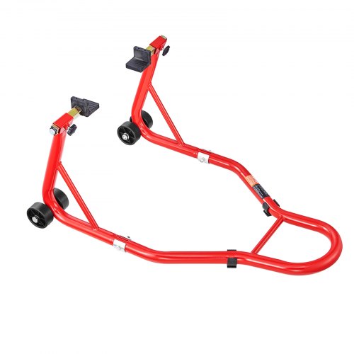 VEVOR Motorradständer Hinterradständer 385kg Heckspoolift Paddock Schwingarm Rot