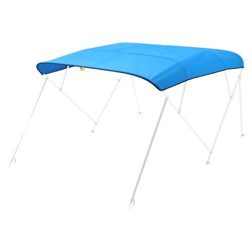 VEVOR Ersatz-Bootsverdeck Bootsmarkise Bimini Top für Boote 231-244cm Blau