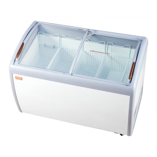 VEVOR 362L Kommerzielle Eisvitrine Gelato-Tauch-Gefrierschrank Eiscreme-Vitrine
