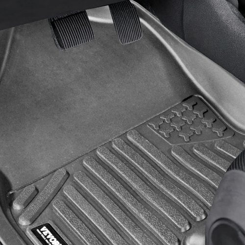 VEVOR Autofußmatten für  Dodge Ram 1500 Crew Cab 2019-2024 3 tlg. Bodeneinlagen Lkw