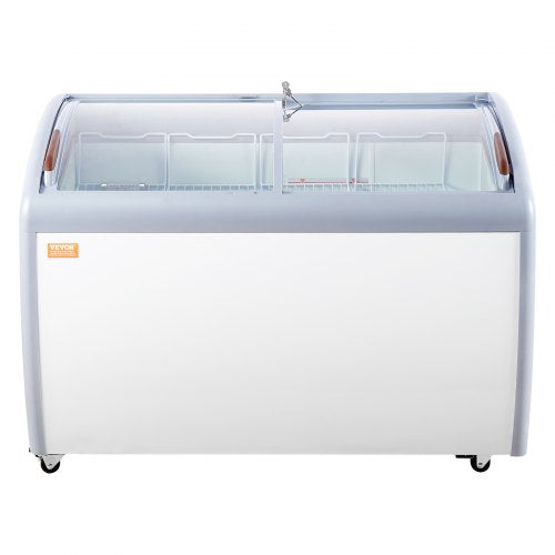 VEVOR 362L Kommerzielle Eisvitrine Gelato-Tauch-Gefrierschrank Eiscreme-Vitrine
