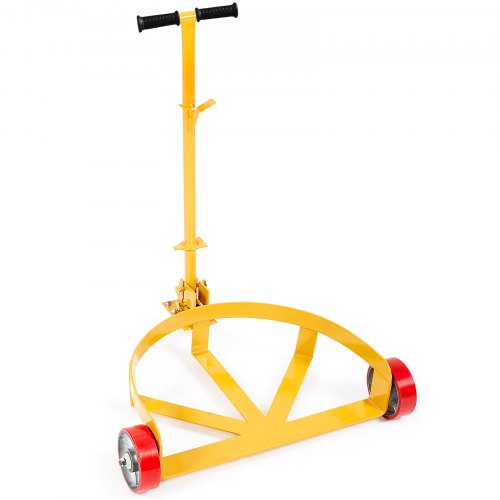 VEVOR Fassroller mit Griff Transportroller Rollbrett 250L Fass-Trolley Ø 620 mm Geeignet zum Transport von Fass bis zu einem Gewicht von 544kg Fasswagen mit 1 Universalrad &amp; 2 Richtungsräder
