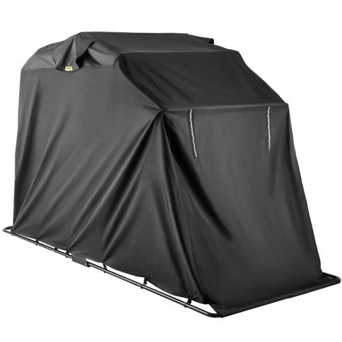 VEVOR Motorrad Abdeckungen, Faltgarage motorroller wasserdicht &amp; UV-geschützt, 270 x 105 x 155 cm Motorrad Garage wetterfest, Motorcycle Cover Moped Protective Tarpaulin Tent Oxford Roll Cover