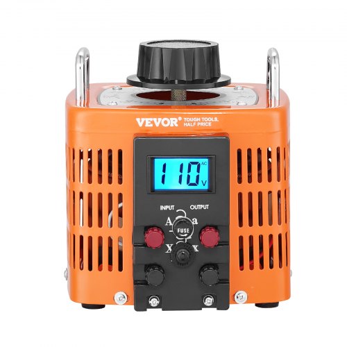 VEVOR 2000VA Variabler Spannungstransformator 6,6A 0-300V Spannungsregler LCD CE