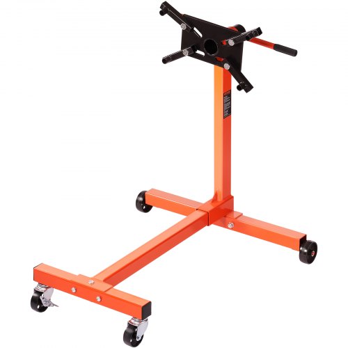 VEVOR Motorständer Motorhalter 340 kg, Motorständer Klauenheber Getriebehalter, Motorheber Kfz-Werkstatt mit 4 Rädern &amp; 508 mm Griff, Bewegliche Motorheber Motorkräne Reparaturwerkzeuge Motor