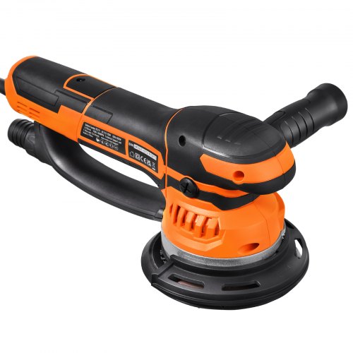 VEVOR Exzenterschleifer 6'' Dual-Action-Schleifgerät 10 Stück Schleifpapier 6 Geschwindigkeiten