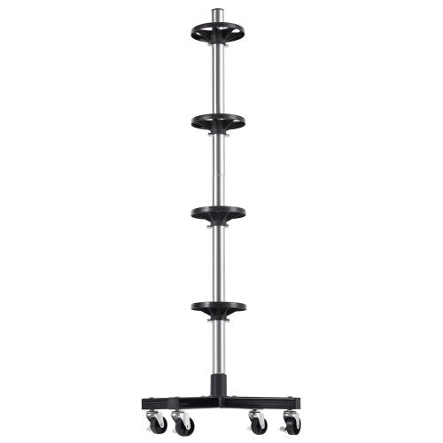 VEVOR Reifenregal Reifenständer mit Felge Reifenständerhalter 225mm Rollbar