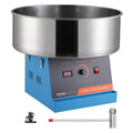 VEVOR Elektrische Zuckerwattemaschine, 1000 W Zuckerwattegeräte, Kommerzielle Zuckerwattemaschine mit Edelstahlschüssel &amp; Zuckerlöffel, Perfekt für Kindergeburtstage zu Hause, Familienfeiern (Blau)