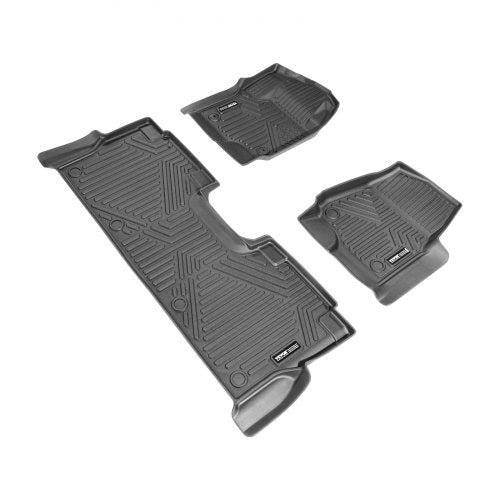 VEVOR Autofußmatten Passend für Ford F-250/F-350/F-450 2017-2022 3 Stk. TPE