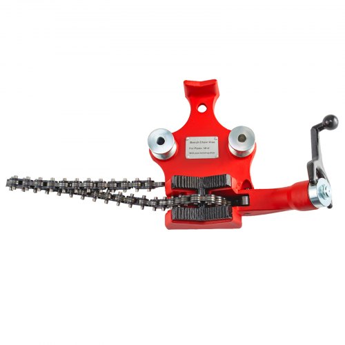 Schraub-Kettenschraubstock für 1/2'' bis 6'' Rohr-Schraubstock mit Kurbelgriff