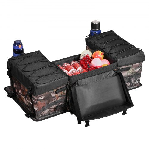 VEVOR 68L ATV Hinten Tasche Hecktasche Aufbewahrungstasche Schwamm Kissen