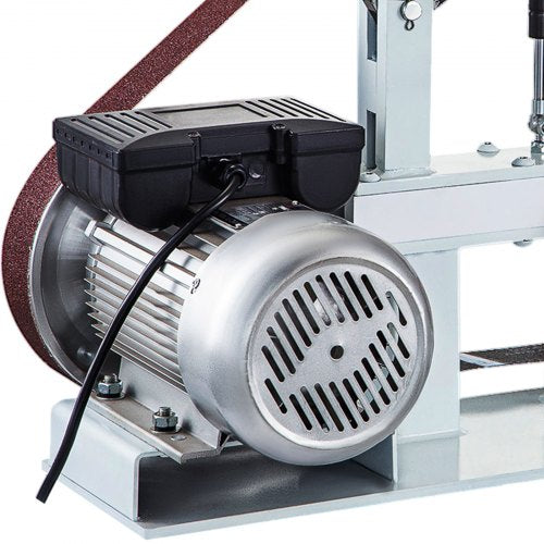 VEVOR Bandschleifmaschine 5,08 x 208,28 cm Band-Scheibenschleifer Combo Band Tellerschleifer 2800 U/min Band- und Scheibenschleifmaschine Ph 427 X 30,5 cm
