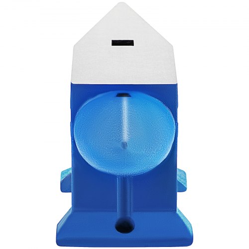 VEVOR Einzelhorn-Amboss Stahlamboss 39 kg, Schmiedestahlwerkzeuge Amboss mit rundem &amp; quadratischem Loch, robuster Schmied, Juweliere, langlebiges &amp; robustes Metallbearbeitungswerkzeug Blau