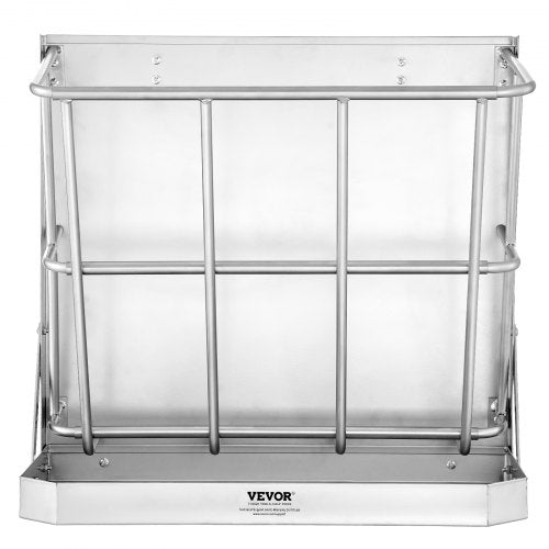 VEVOR Heuraufe Futterraufe Wandraufe 2in1 Futtertrog Futterspender 610x297x584mm