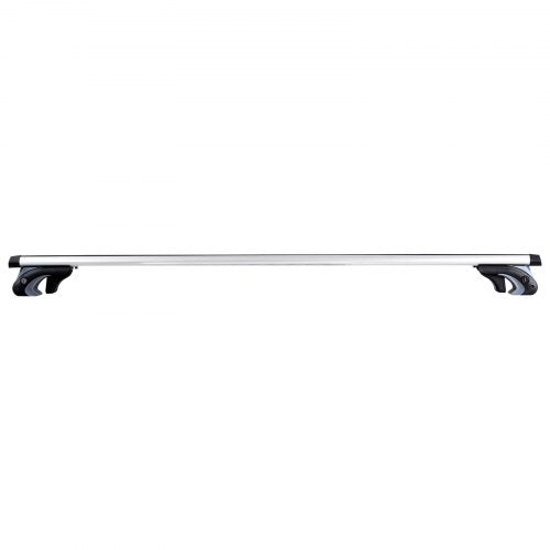 VEVOR Dachträger Universal Dachgepäckträger Auto Alu Querträger 90 kg Tragkraft, für erhöhte Seitenschiene mit Lücke, passend Innenabstand des Dachbalkens 19-113cm, Rohrdurchmesser 28-68 mm