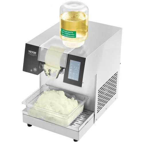 VEVOR Kommerzielle Schneeflocken-Eismaschine 230kg/24h Eis Rasierer Edelstahl