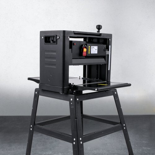 VEVOR Dickenhobelmaschine Max. Hobelbereite 305 mm Abricht und Dickenhobel 0-3 mm Hobelmaschine 2000 W Holzbearbeitung Dickenhobel 6-160 mm Thicknesser mit Ständer 8000 U/min Dickholzhobelmaschine