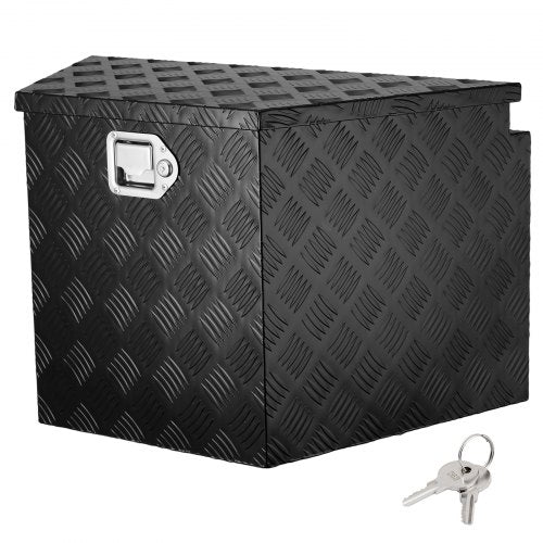 VEVOR Anhänger-Zungenbox Anhängerbox Werkzeugkasten 737 x 410 x 460 mm, Aluminiumlegierung Anhängerbox-Aufbewahrung mit Schloss &amp; Schlüsseln,  Anhänger-Zungen-Werkzeugkiste für Wohnmobil usw.