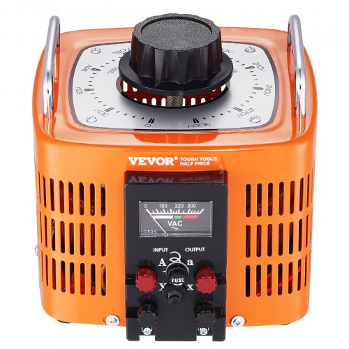 VEVOR 3000VA Variabler Spannungstransformator 10A 0-300V AC Spannungsregler CE