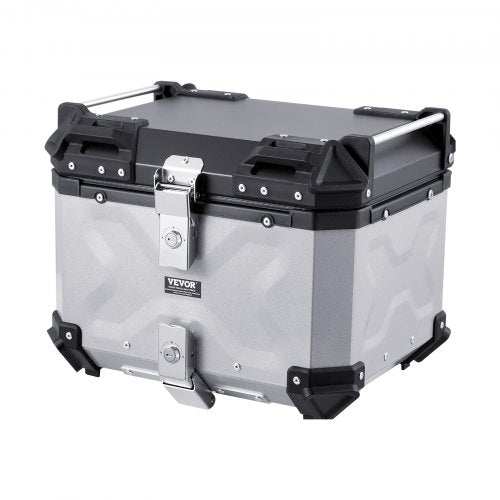 VEVOR Motorradkoffer Top Case Universal Motorrad Tasche 45L Topbox Aluminium