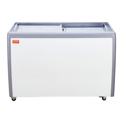 VEVOR 370L Kommerzielle Eisvitrine Gelato-Tauch-Gefrierschrank Eiscreme-Vitrine