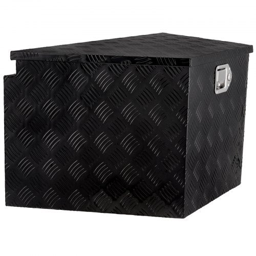 VEVOR Anhänger-Zungenbox, Werkzeugkiste mit Diamantplatte aus Aluminiumlegierung, robuste Anhängerbox-Aufbewahrung mit Schloss und Schlüsseln, Mehrzweck-Anhänger-Zungenbox für Pickup-Truck, Wohnmobil,