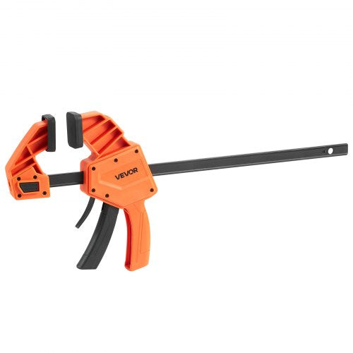 VEVOR 2 x Stangenklemmen für Holzbearbeitung 30,48cm Karbonstahl Einhandklemme