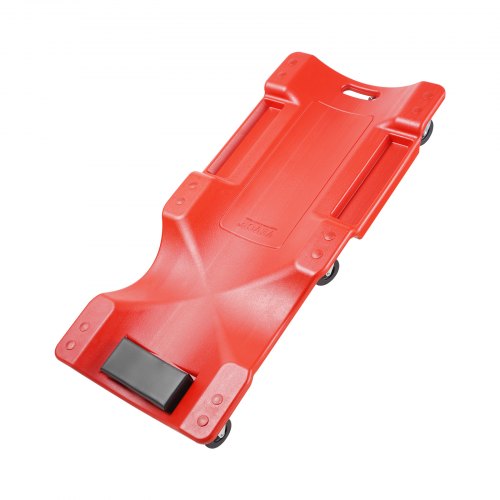 VEVOR Montagerollbrett Werkstattliege Montageliege 1016mm 158,8kg Rollbar Rot