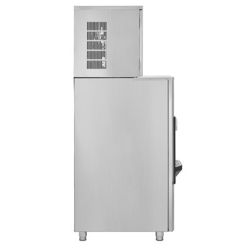 VEVOR Kommerzieller Eisbereiter 200 kg/Tag 80kg Vorratsbehälter Automatisch