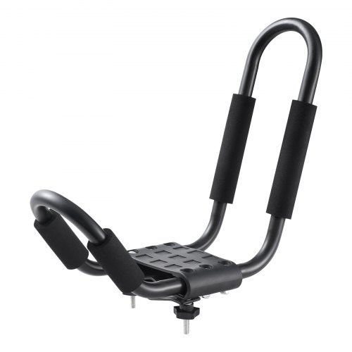 VEVOR Kajak-Dachgepäckträger, 2 Paar J-Bar, Weicher Dachgepäckträger, Befestigung Oben, Träger für Kajak, Surfbrett, Kanu, SUP, Skiboard, Montage an Auto, SUV, Lkw, 2 Kajaks