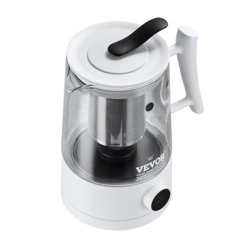 VEVOR Wasserstoff-Wasserkrug-Generator, 1,5 L Wasserstoffgenerator-Wasserkocher mit Großer Kapazität, SPE- und PEM-Technologie, Wasserstoffreicher Wasserionisierer zum Aufbrühen von Kaffee oder Tee
