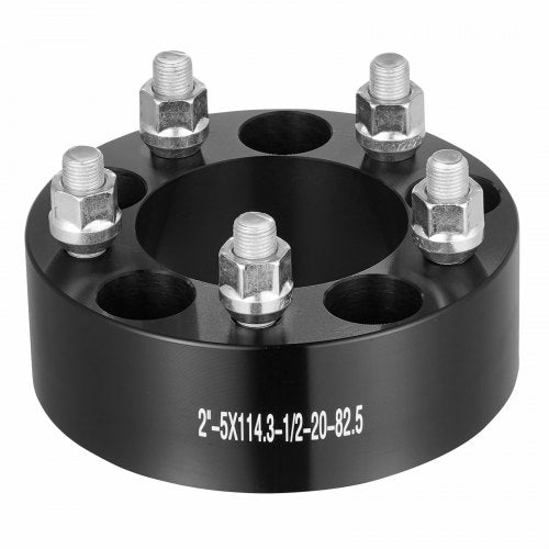 VEVOR 2" 5" x 4,5" Spurverbreiterungen Radadapter 5 Lug Geschmiedete